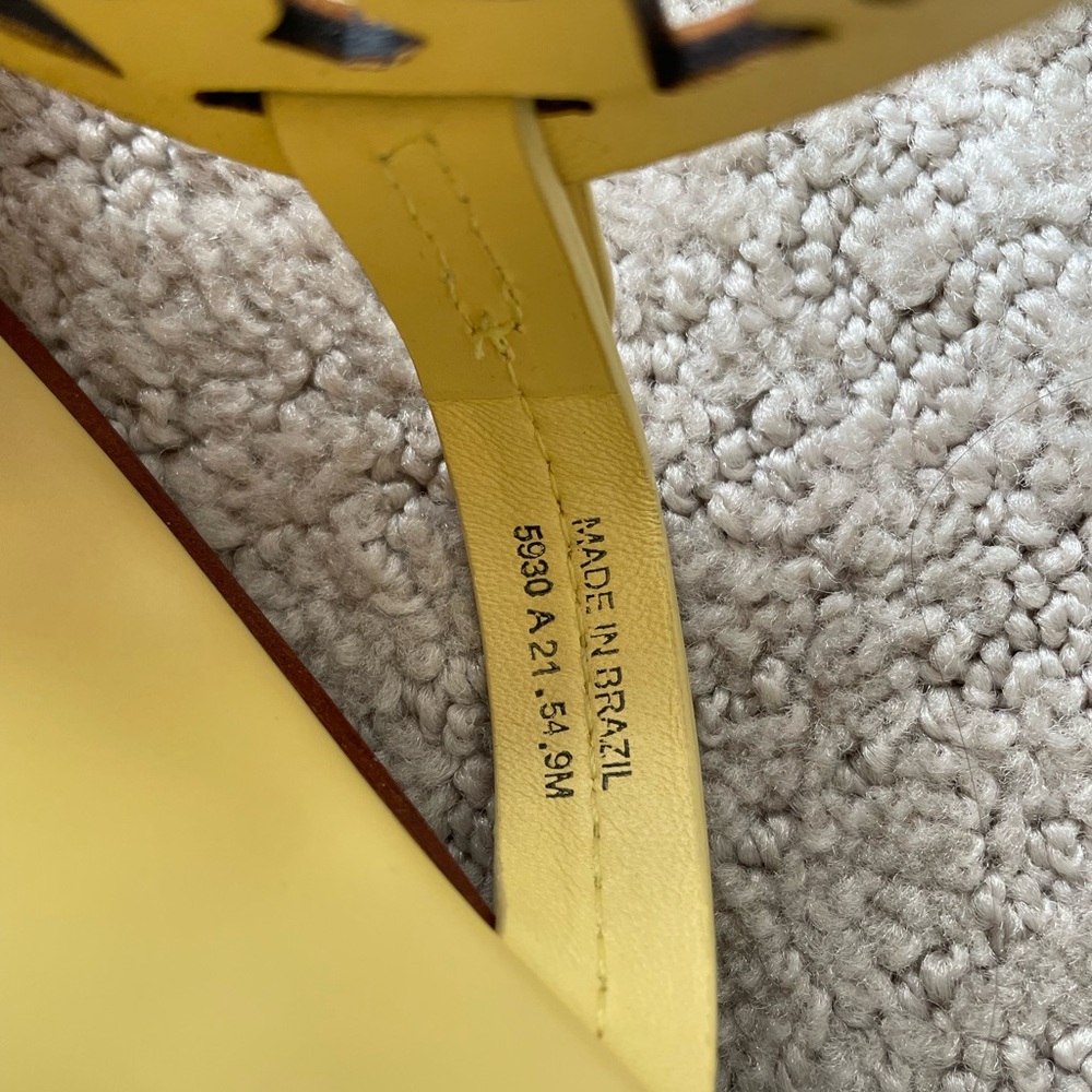 Tory Burch Butter Yellow Miller Sandals - Picture 5 of 7